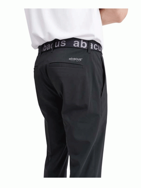 Abacus mens Flex Golfhose CLEEK, black