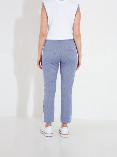 Abacus lady 7/8 Golfhose BOVEY, blue, Größe 38