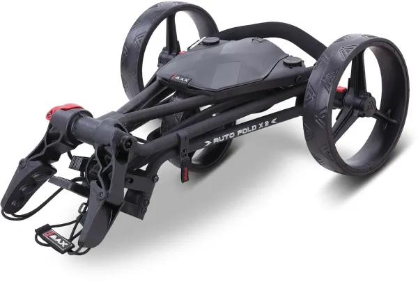 Golfcart BIG MAX Autofold X, Push Trolley, black