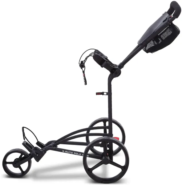 Golfcart BIG MAX Autofold X, Push Trolley, black