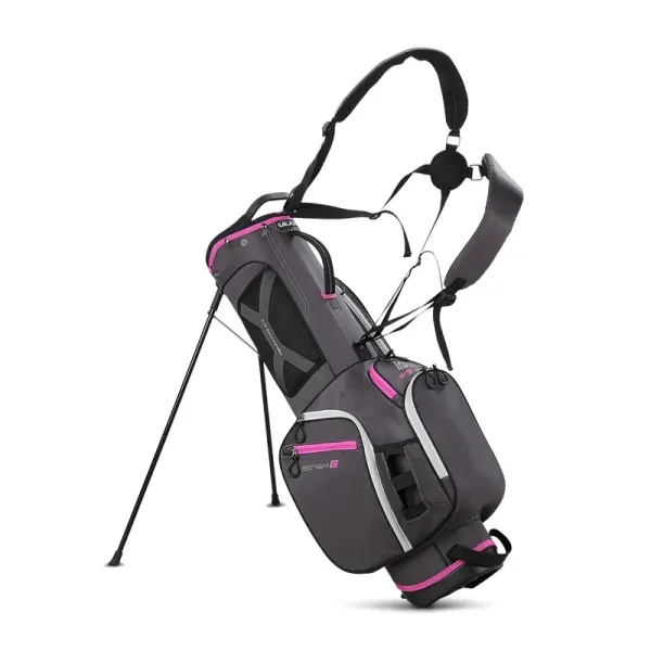 Big Max Standbag Aqua Seven G , grey-fuchsia