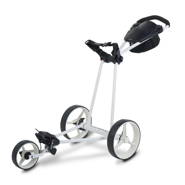 Golf Trolley BIG MAX TI-LITE, Push Trolley, white