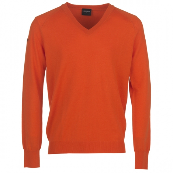 Galvin Green CLIVE Woll Sweater, orange