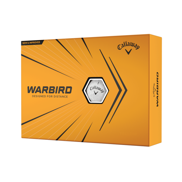Callaway WARBIRD Sponsor Golf Ball, weiß mit unserem LOGO