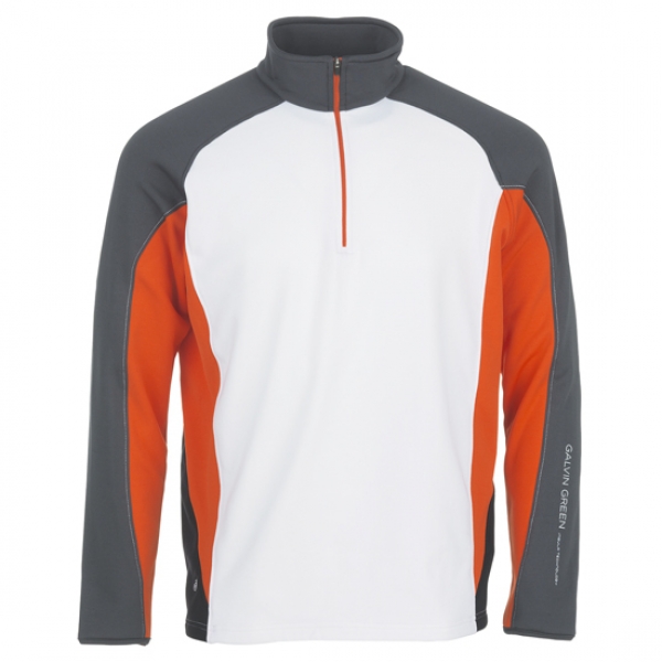 Galvin Green DON mens Insula™Jacke, weiß-orange