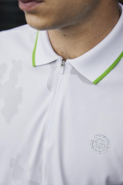 Galvin Green E-WHITE mens Edge Polo, weiß