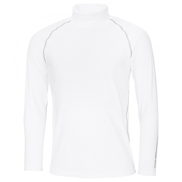 Galvin Green EAST mens LS Thermal Rollneck, weiß