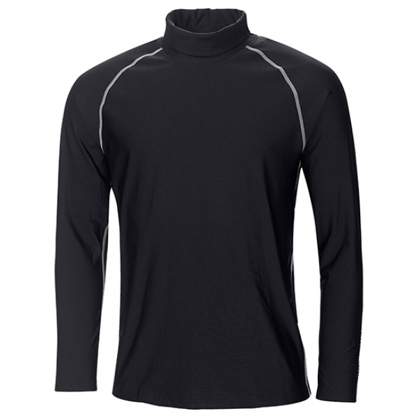 Galvin Green EAST mens LS Thermal Rollneck, black