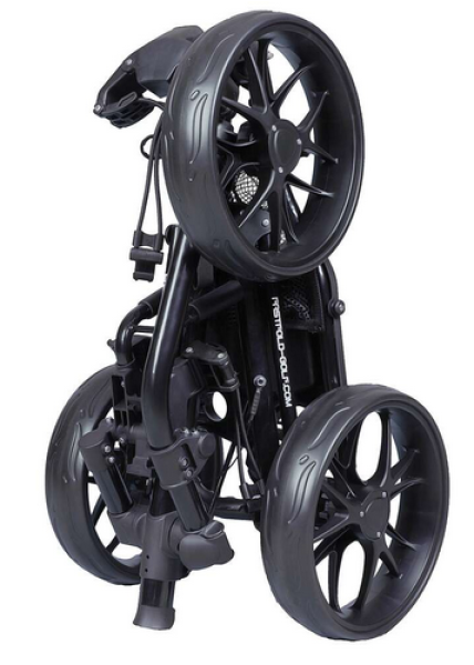 Fastfold Trolley 3Rad push Trolley STINGER, black