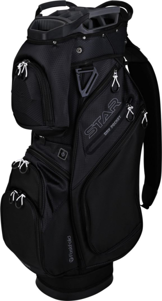 Fastfold Cartbag 9,5" STAR, black