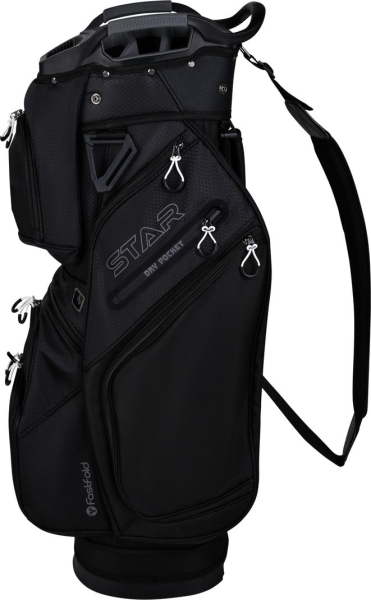 Fastfold Cartbag 9,5" STAR, black