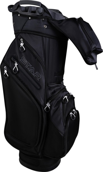 Fastfold Cartbag 9,5" STAR, black