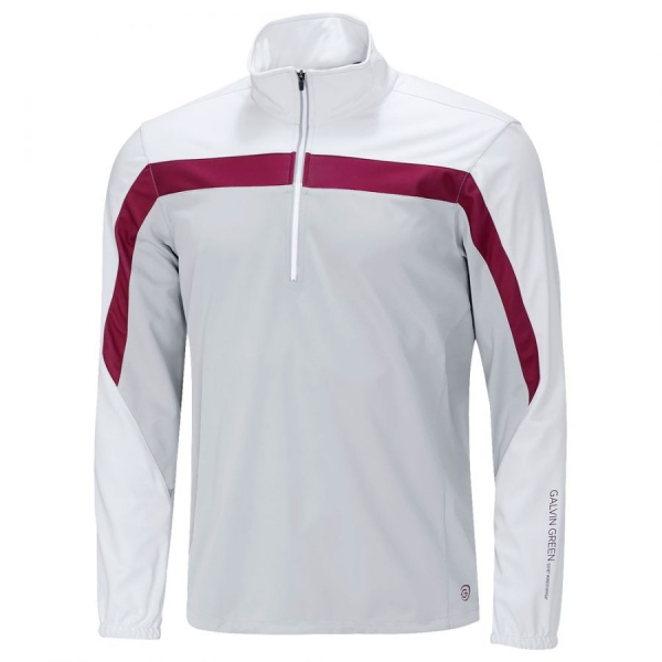 Galvin Green BART Windstopper™ Zipp, white-steel-barolo