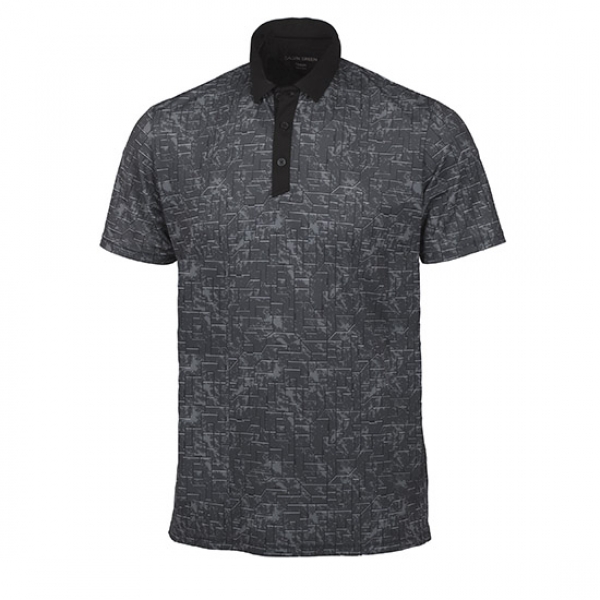 Galvin Green MORRIS mens Polo, black