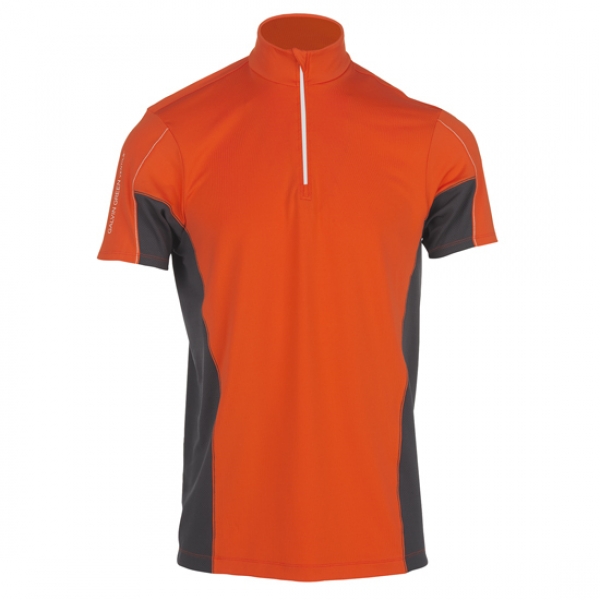 Galvin Green MERCER Zipp Polo, orange