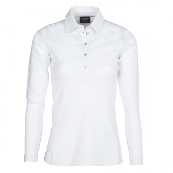 Galvin Green Damen LS Polo MINDY in weiß