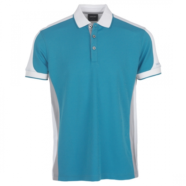 Galvin Green MOE Polo, lagoon blue