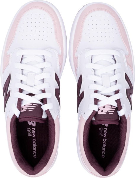 New Balance Women's 480 Golf SL White/Light Pink