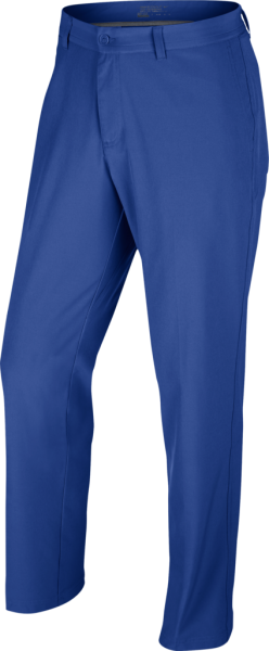Nike mens Flat front strech woven Golfhose, royal