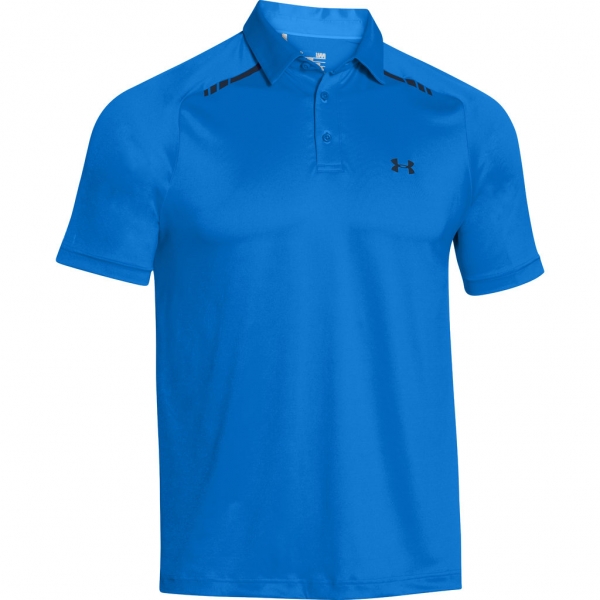 Under Armour Polo coldblack stripe, blue