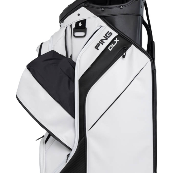 PING Cart Bag DLX in black, Top