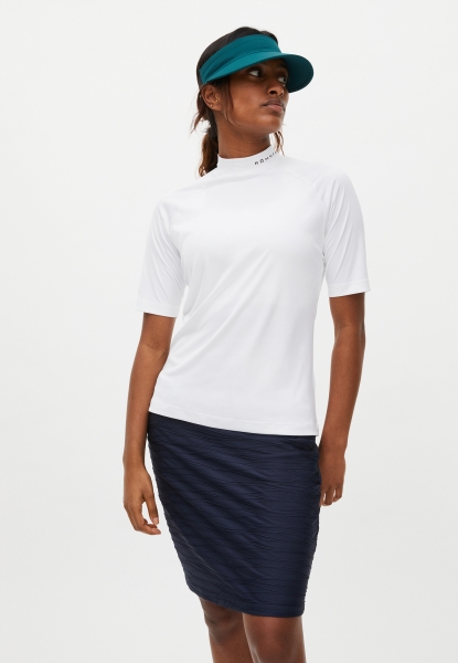 Röhnisch Addison Mock Polo, white