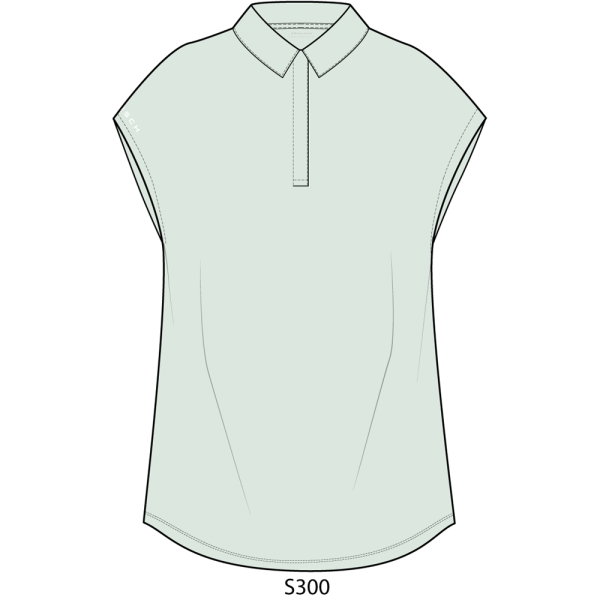 Röhnisch CORINNE loose Poloshirt, aqua