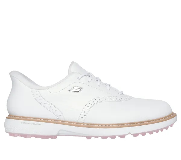 Skechers lady GO Slip in Prestige SL, white-pink