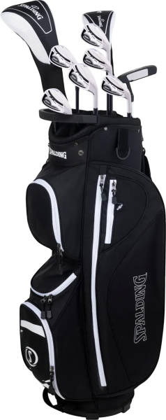 Spalding True Black Komplett-Set inkl. Cartbag, RH, grph mens +1inch