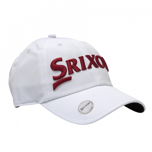 Srixon unisex Cap mit Ballmarker, weiß-rot