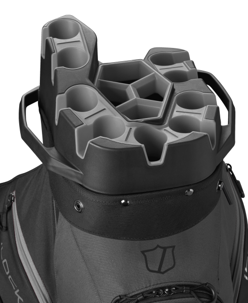 Wilson Cart Bag I-LOCK, black-grey