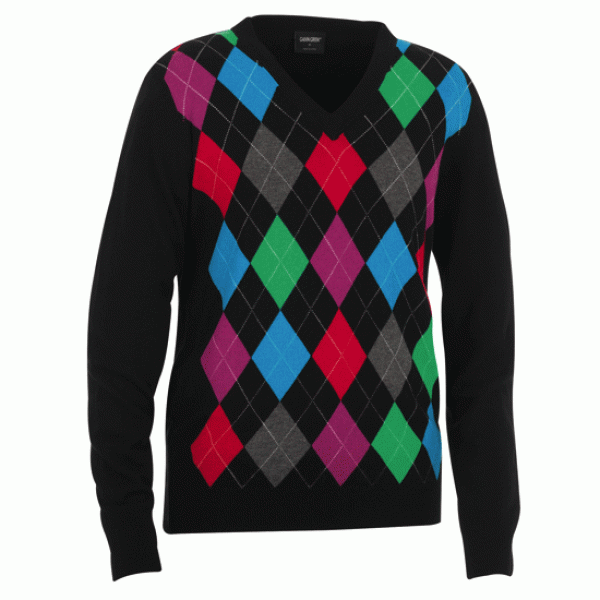 Galvin Green COLE Woll Sweater, black-multi