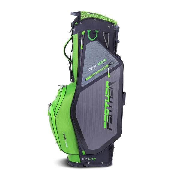 Big Max Dri-lite Feather, carry bag, lime-charcoal
