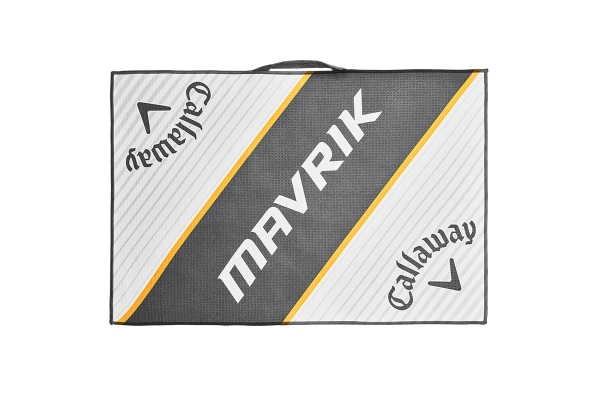 Callaway MAVRIK Golf Towel, grey-orange