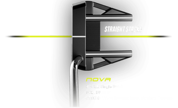 Cobra KING NOVA Single-Bend Putter 35", RH