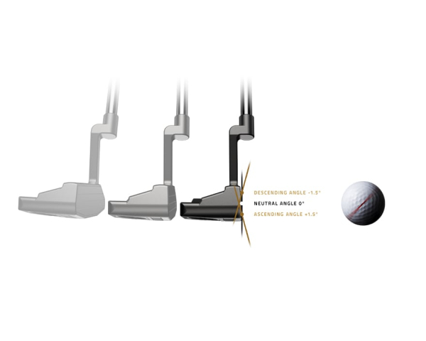 COBRA VINTAGE CUDA PUTTER SINGLE BEND GRAY RH/LH