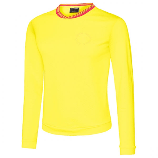 Galvin Green DISA Sweater, lemon