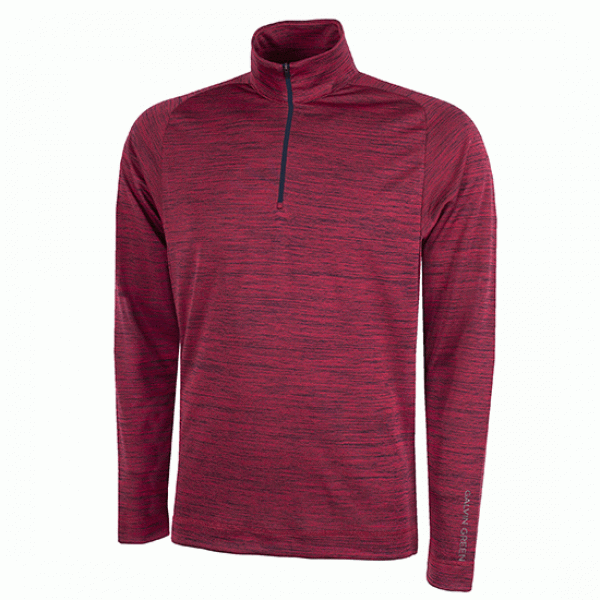 Galvin Green DIXON mens Insula™ 1/2 Zipp, barberry