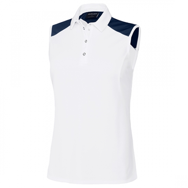 Galvin Green Damen SL Polo MAUREEN, white