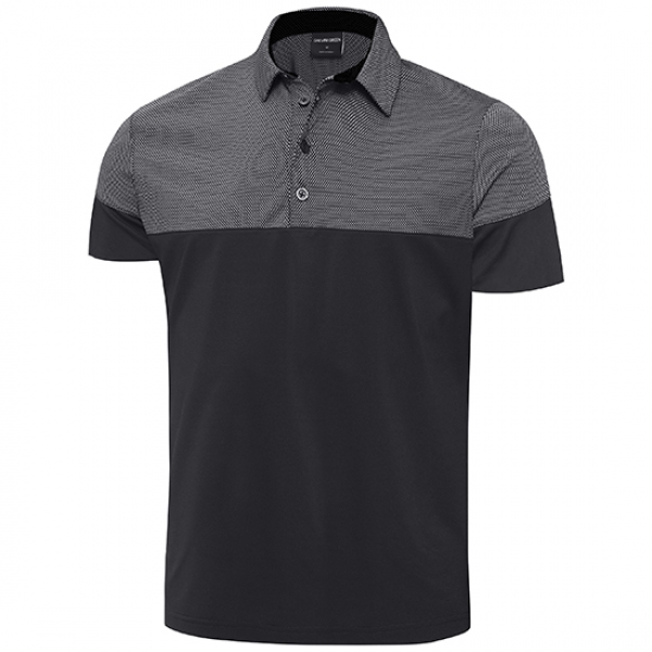 Galvin Green MILTON mens Polo, black