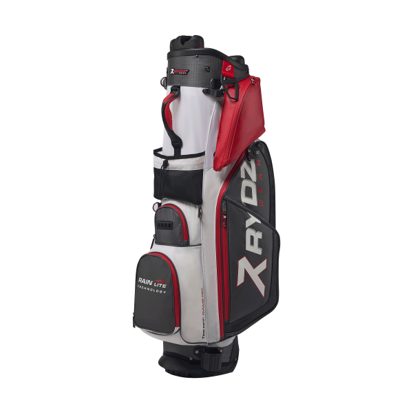 Rydzgear, das Tragebag SIDEKICK mit Organizer System, charcoal-white-red